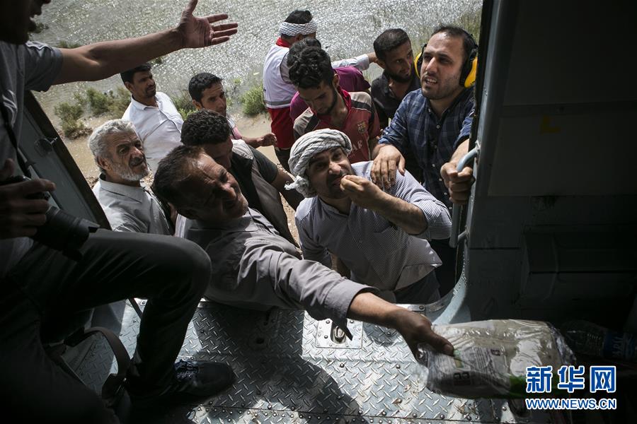 （国际）（4）汛情升级 伊朗疏散更多民众