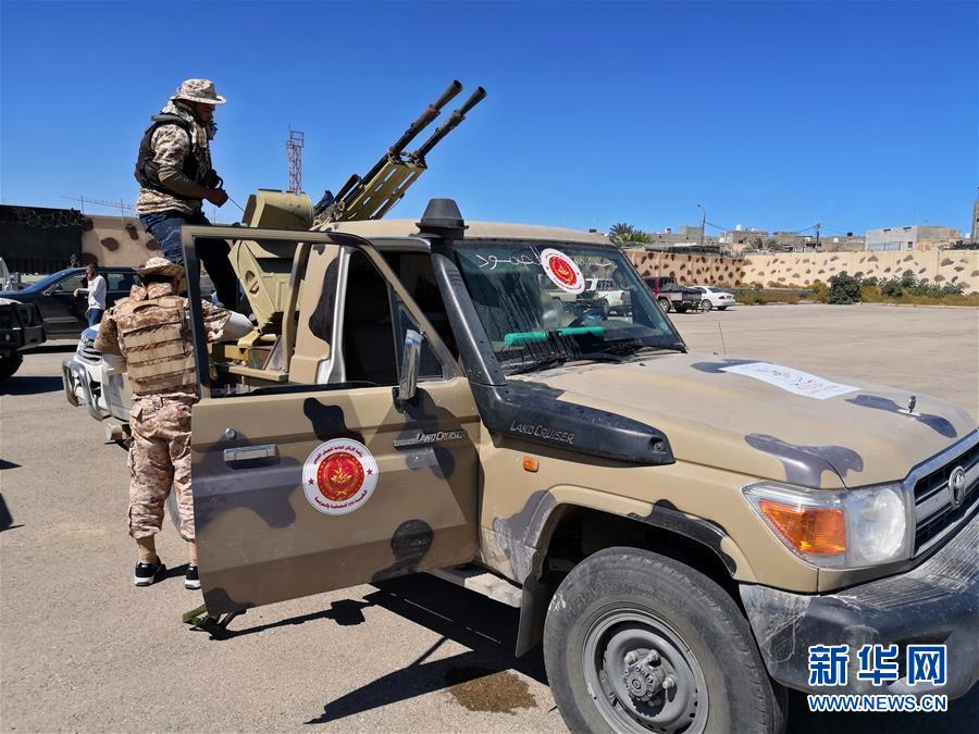 （国际）（4）利比亚民族团结政府军队在的黎波里南部集结