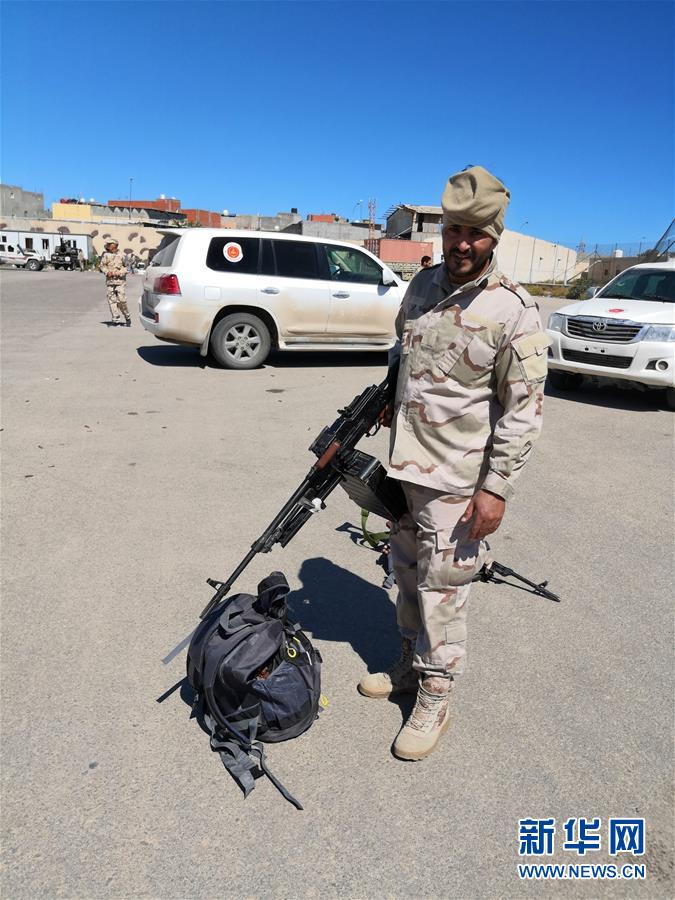 （国际）（2）利比亚民族团结政府军队在的黎波里南部集结