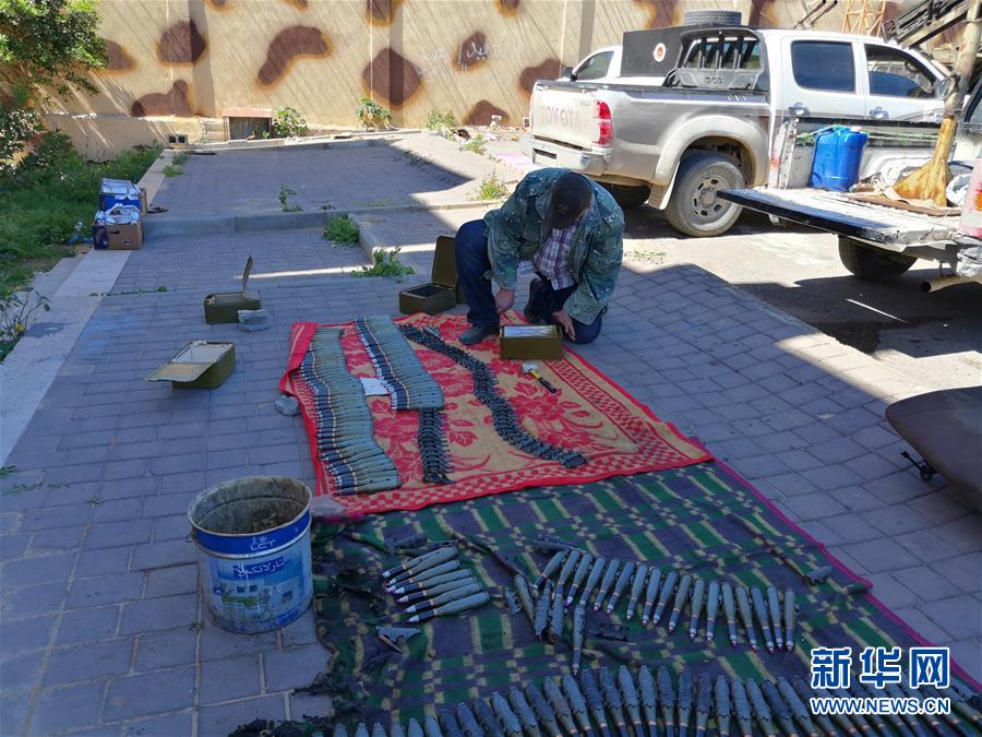 （国际）（3）利比亚民族团结政府军队在的黎波里南部集结
