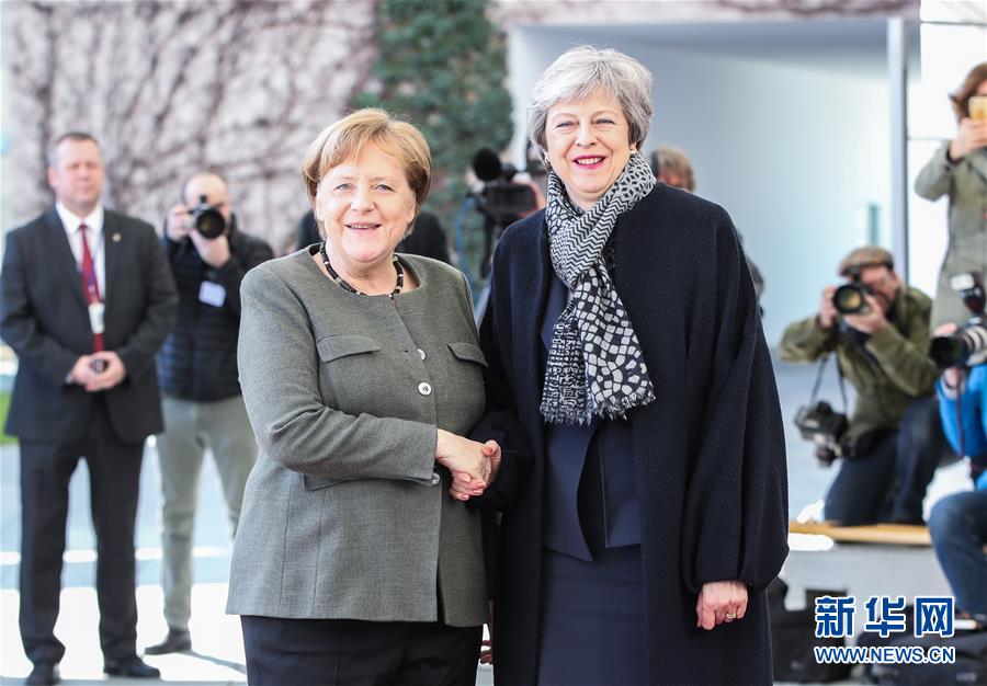 （国际）（1）英国首相特雷莎·梅访问德国