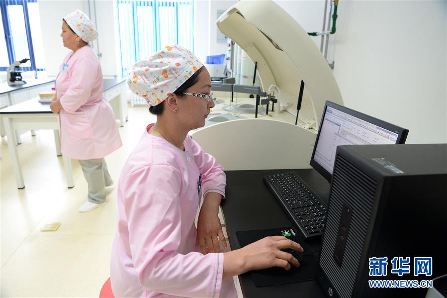 (国际)(3)中国援建吉尔吉斯斯坦奥什医院举行交接仪式