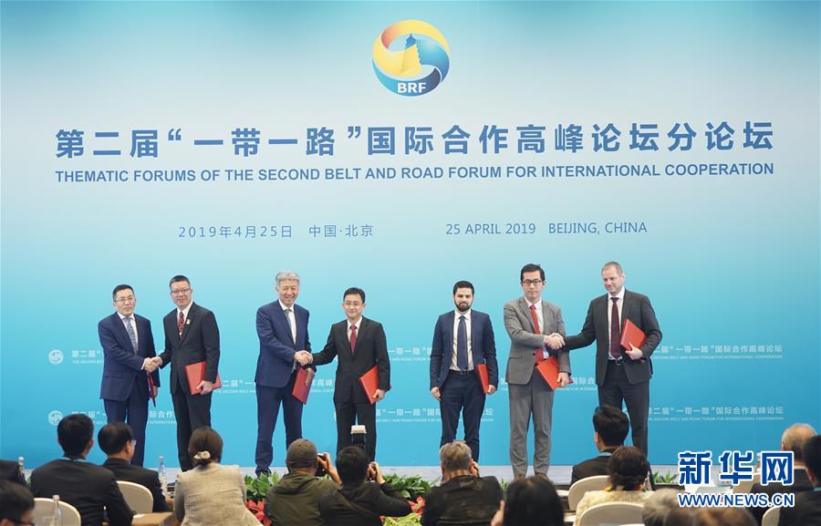 （“一带一路”高峰论坛·XHDW）（1）第二届“一带一路”国际合作高峰论坛“数字丝绸之路”分论坛在京举行
