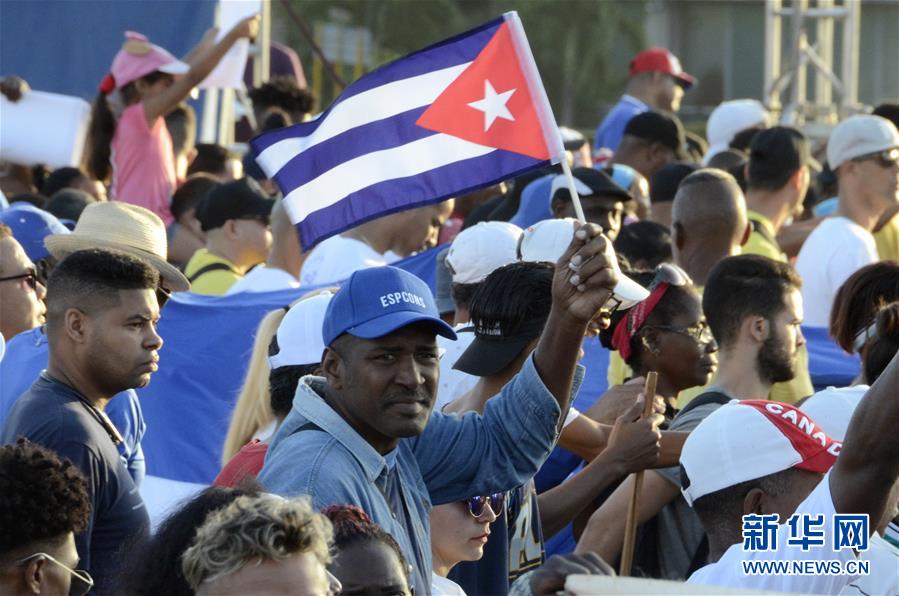 （国际）（3）古巴举行庆祝“五一”劳动节盛大集会游行