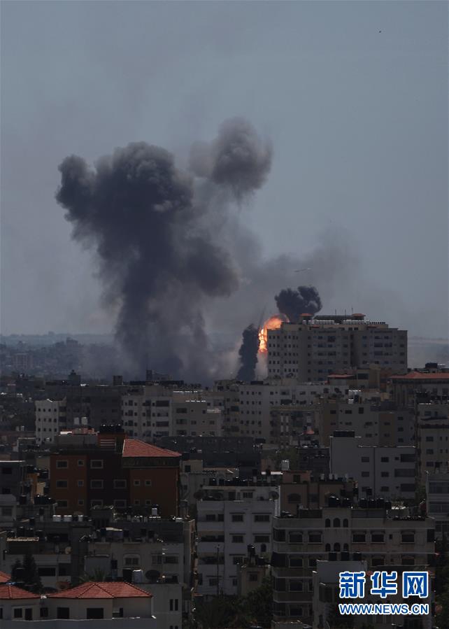 （国际）（2）以色列轰炸加沙地带军事目标致1名巴勒斯坦人死亡