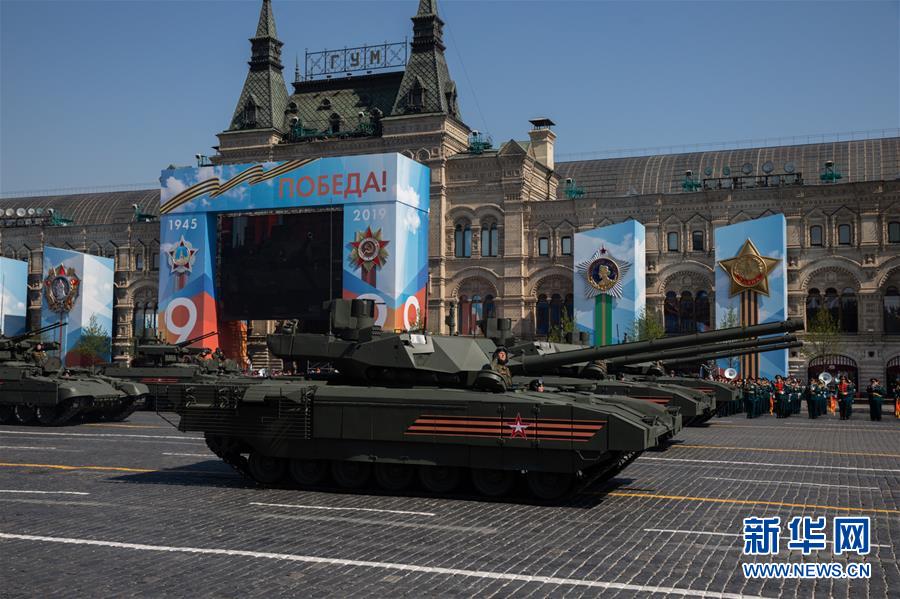 （国际）（3）俄罗斯举行胜利日阅兵式彩排
