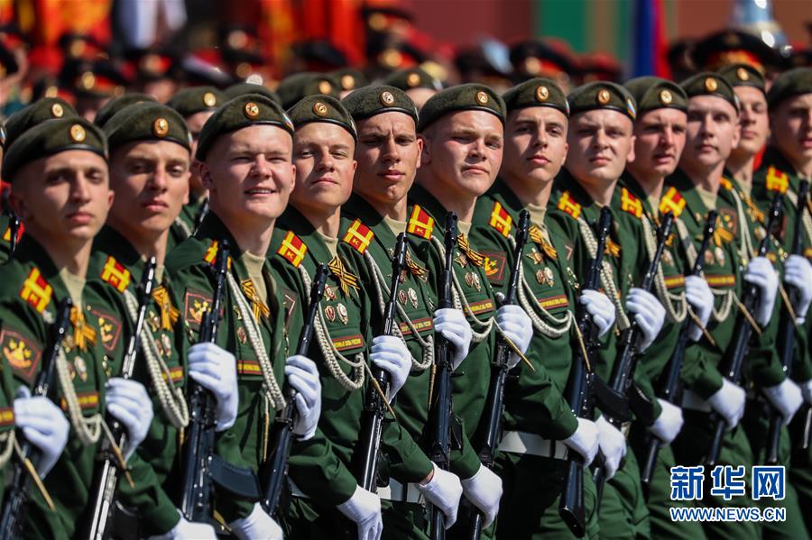 （国际）（4）俄罗斯举行胜利日阅兵式彩排