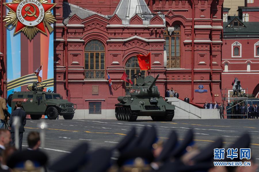 （国际）（8）俄罗斯举行胜利日阅兵式彩排