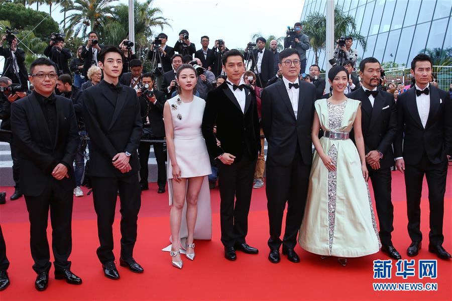 (国际)(6)戛纳电影节:中国影片《南方车站的聚会》首映