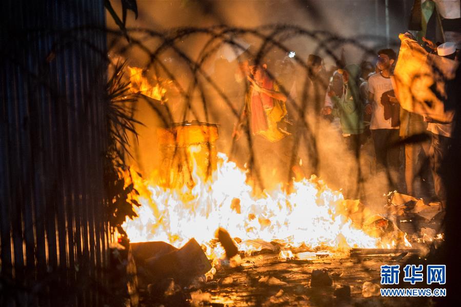 （国际）（12）印尼警方逮捕69名制造骚乱的嫌疑人