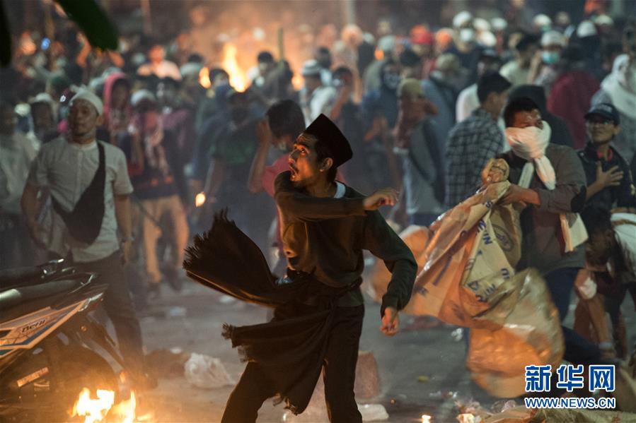 （国际）（15）印尼警方逮捕69名制造骚乱的嫌疑人