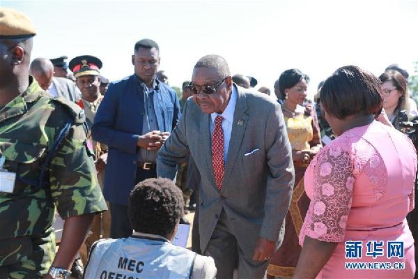 （國際）（1）穆塔裏卡成功連任馬拉維總統 