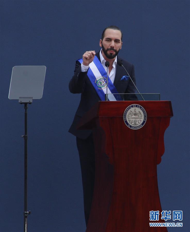 （XHDW）（1）布克莱宣誓就任萨尔瓦多总统