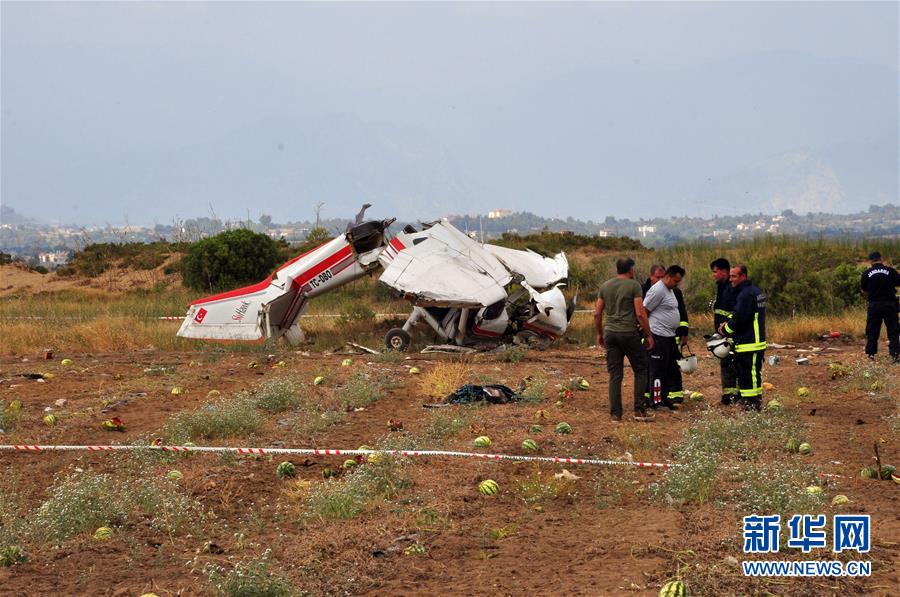 （國際）（2）土耳其教練機墜毀 造成2死1傷