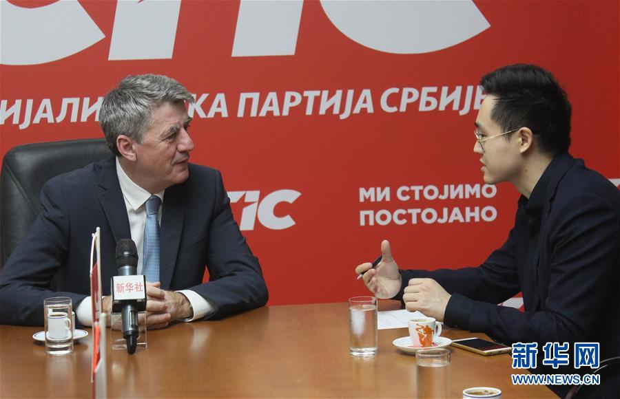 (国际·图文互动)专访:贸易冲突没有赢家——访塞尔维亚议会外事委员会主席奥布拉多维奇