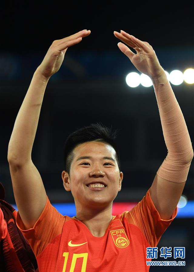 （女足世界杯）（37）足球&mdash;&mdash;B组：中国队胜南非队