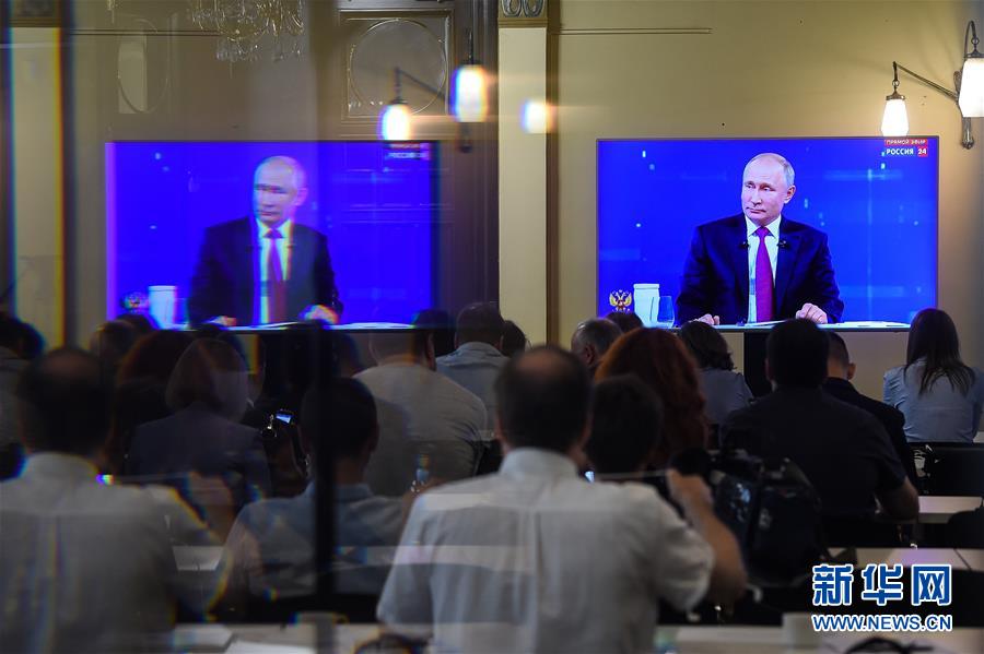 （国际）（3）普京年度“直接连线”回应民众关切