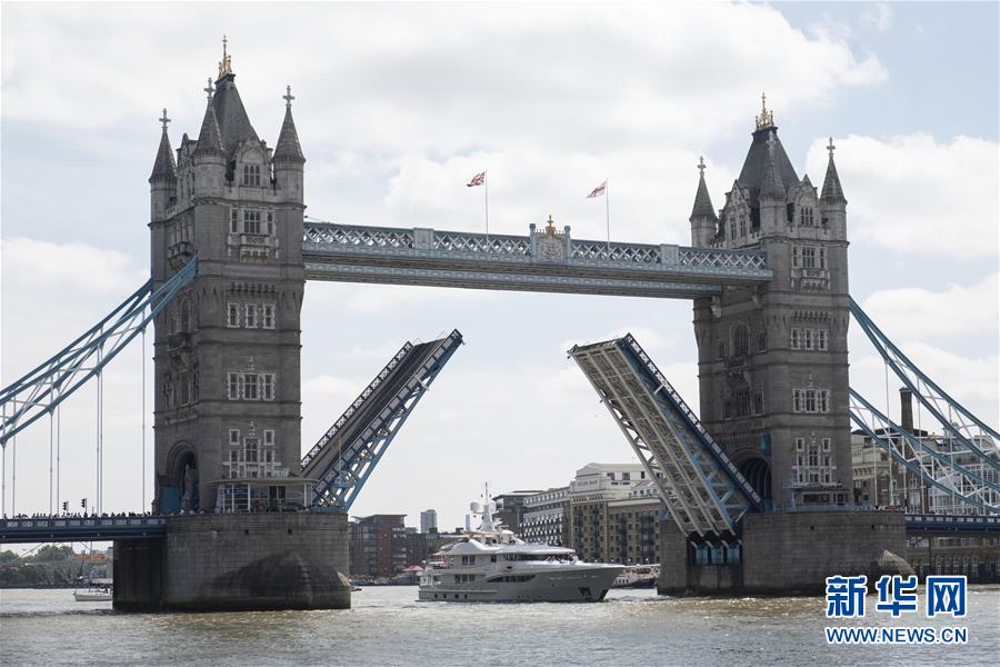（国际）（1）伦敦塔桥迎来125周岁生日
