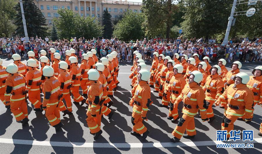 （国际）（3）白俄罗斯举行消防日活动