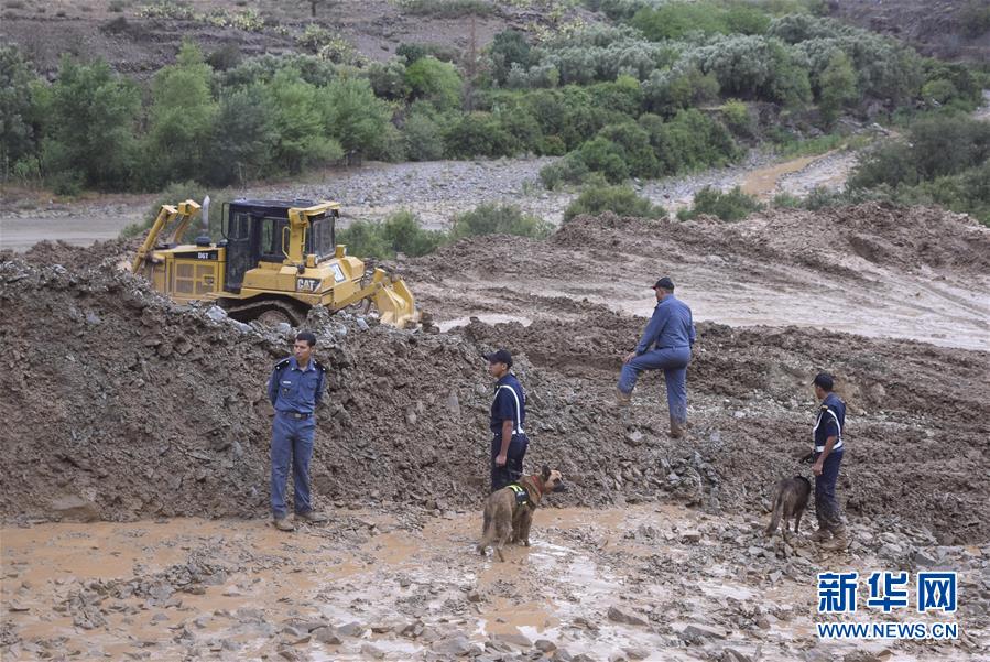 （国际）（3）摩洛哥南部山区泥石流造成15人死亡