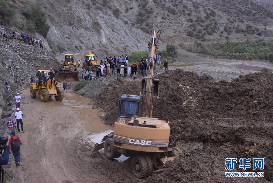 （国际）（5）摩洛哥南部山区泥石流造成15人死亡