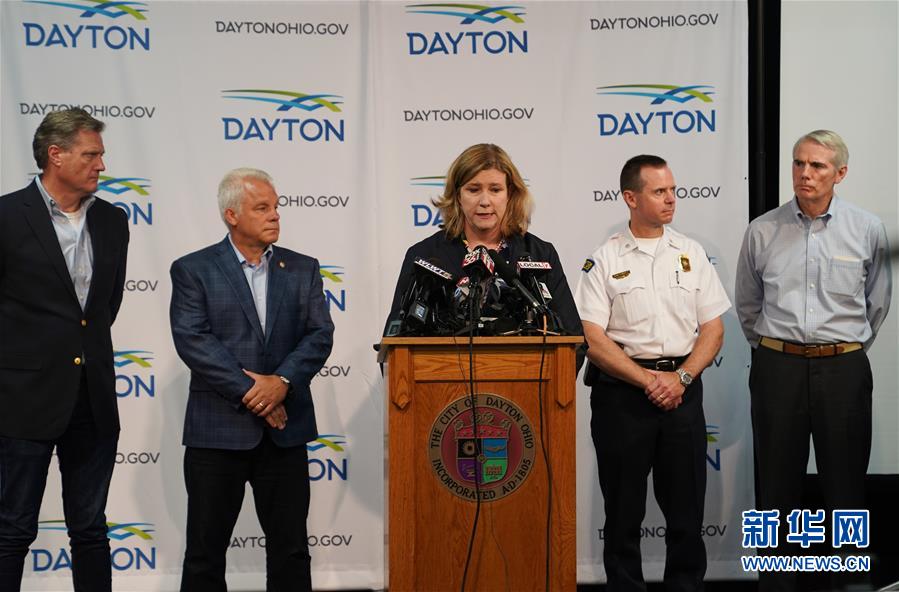 （国际）（8）美国代顿市枪击事件已致10死26伤