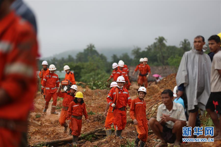 （国际）（3）缅甸孟邦山体滑坡已致41人丧生