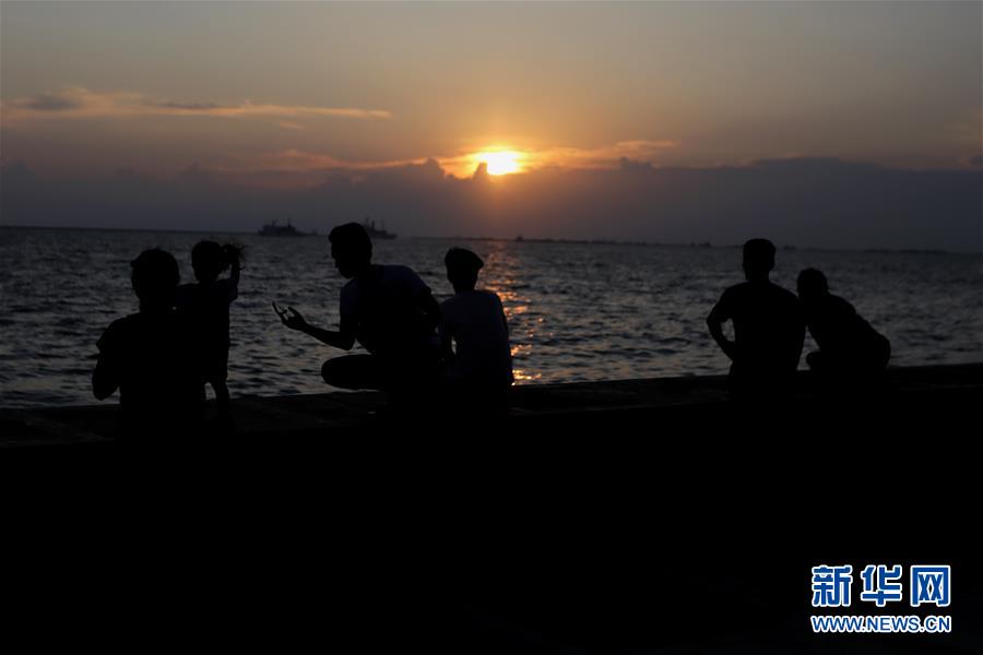 （新华视界）（3）马尼拉湾日落