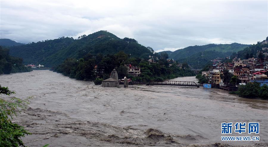（国际）（3）印度喜马偕尔邦暴雨造成至少18人死亡