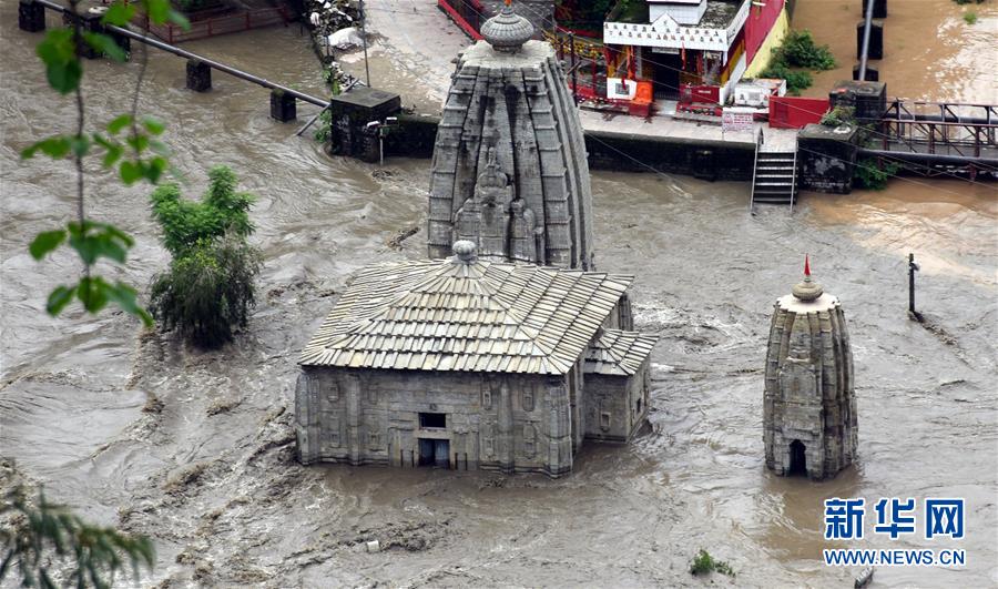 （国际）（4）印度喜马偕尔邦暴雨造成至少18人死亡