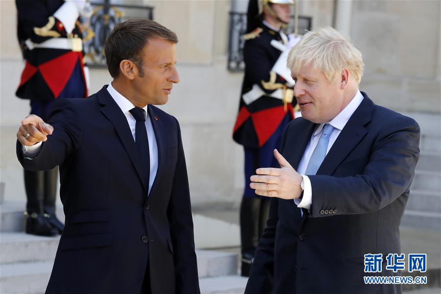 （国际）（5）英国首相鲍里斯·约翰逊首访法国