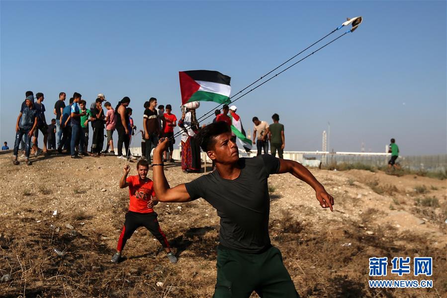 （国际）（4）巴以冲突致122名巴勒斯坦人受伤