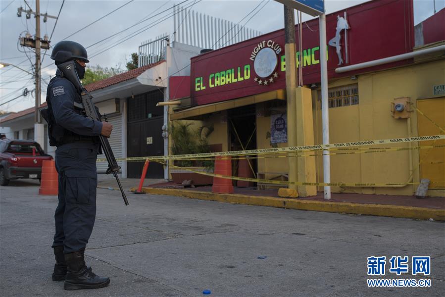 （国际）（1）墨西哥东部酒吧纵火事件已致26人死亡