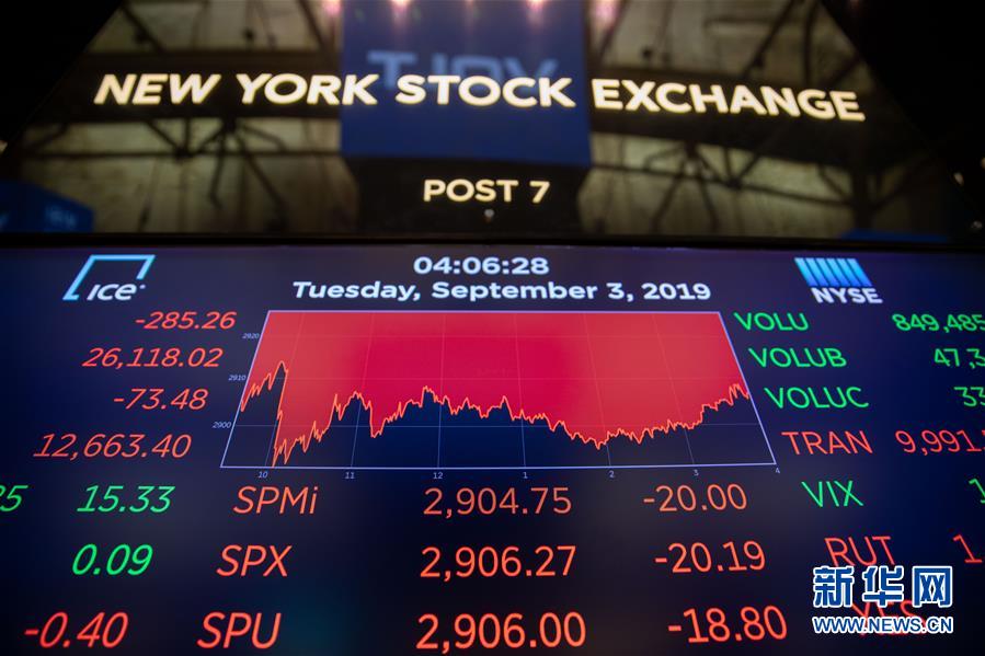 （国际）（2）纽约股市三大股指3日下跌