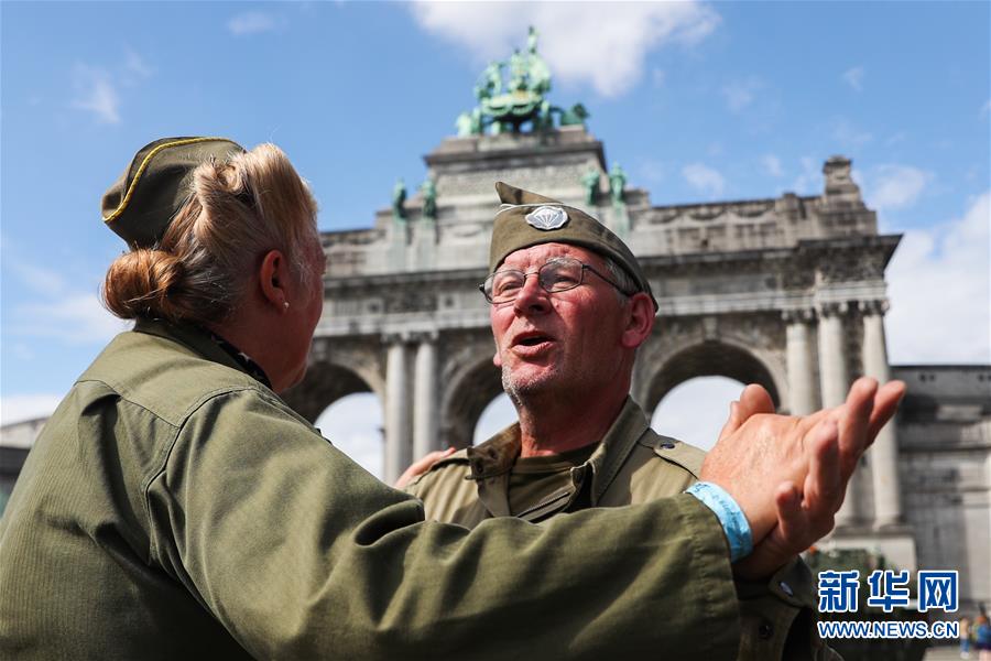 （国际）（2）比利时布鲁塞尔：庆祝解放75周年