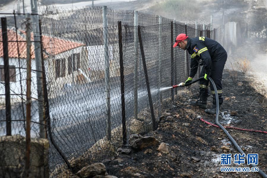 （国际）（1）希腊首都附近发生山火