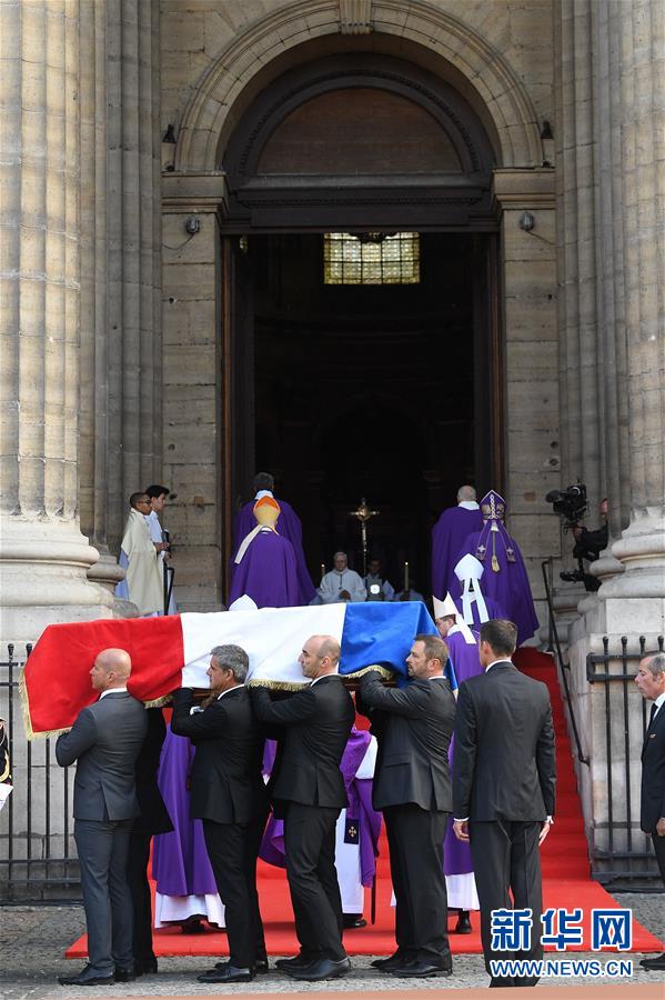 （国际）（1）法国为前总统希拉克举行悼念仪式