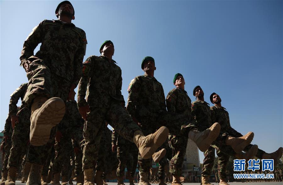 （XHDW）（1）阿富汗国民军新兵训练结业典礼
