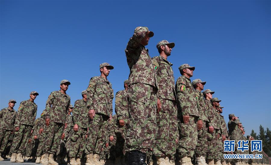（XHDW）（2）阿富汗国民军新兵训练结业典礼