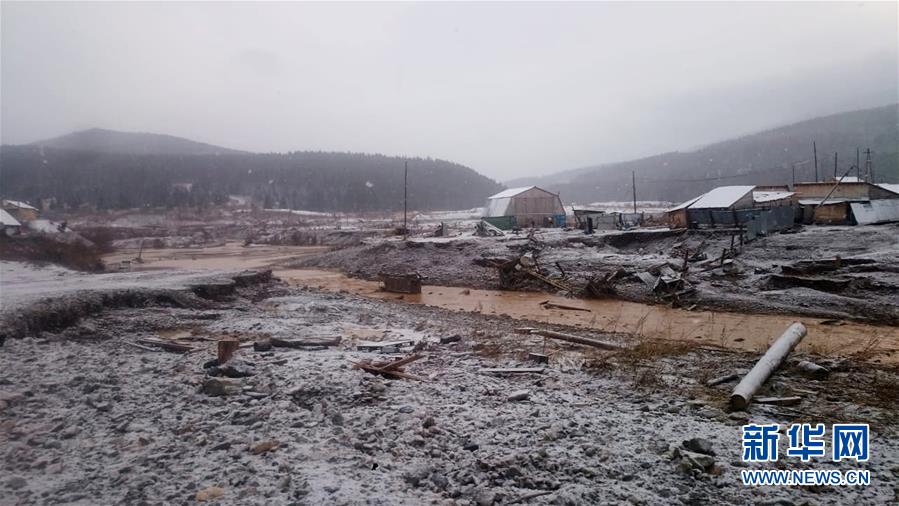 （国际）（2）俄罗斯一水坝垮塌致至少6人死亡