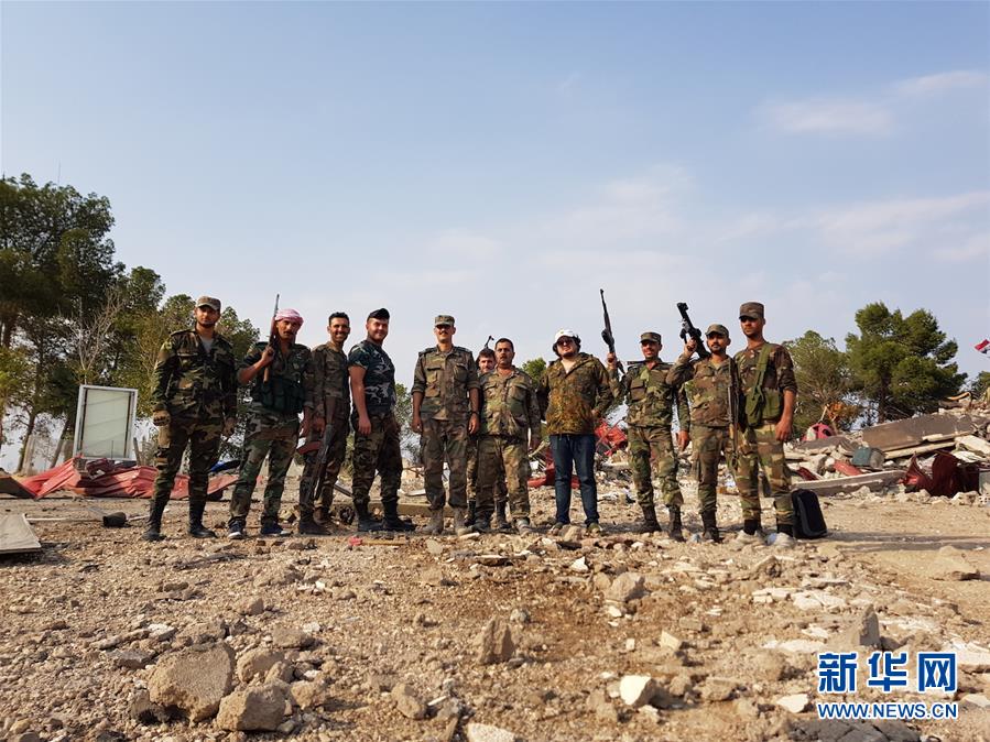 （國際）（4）敘政府軍進駐國際聯盟撤出後留下的一個軍事基地
