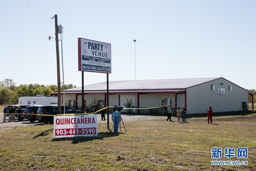 (国际)(2)美国得克萨斯州一聚会发生枪击事件两人丧生多人受伤