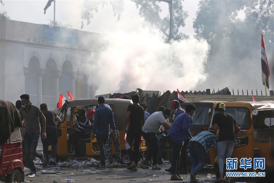 （国际）（1）伊拉克新一轮示威抗议死亡人数升至74人