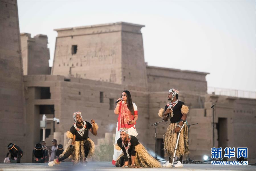 （国际）（1）第四届中非艺术节在埃及阿斯旺开幕
