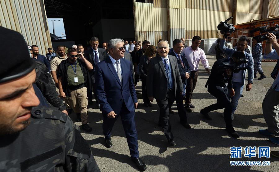 （国际·图文互动）（1）利比亚的黎波里机场关闭近两个月后重新开放