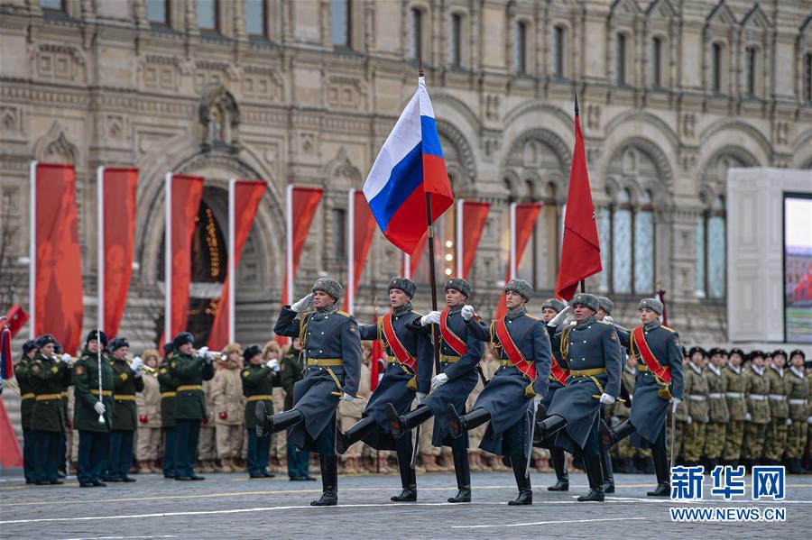 （國際）（3）莫斯科舉行閱兵紀念1941年紅場閱兵78周年