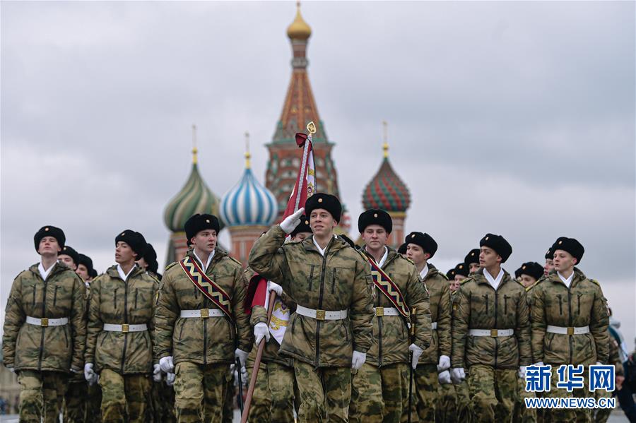 （國際）（4）莫斯科舉行閱兵紀念1941年紅場閱兵78周年