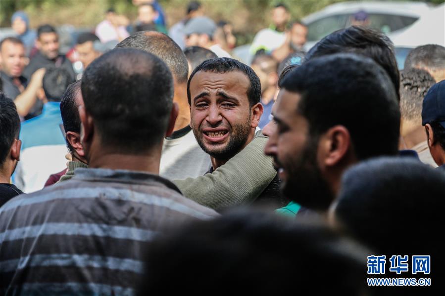 （国际）（4）以色列空袭加沙致5名巴勒斯坦人死亡