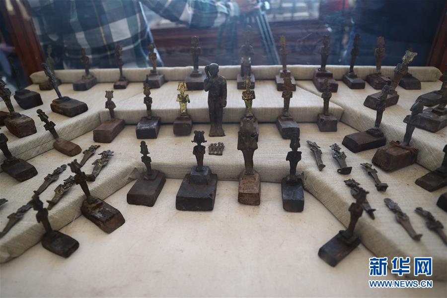 (国际)(4)埃及塞加拉发现数十具距今约2700年的动物木乃伊