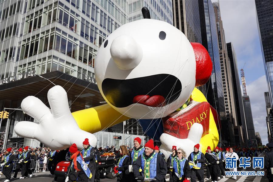 （国际）（5）纽约举行2019感恩节大游行